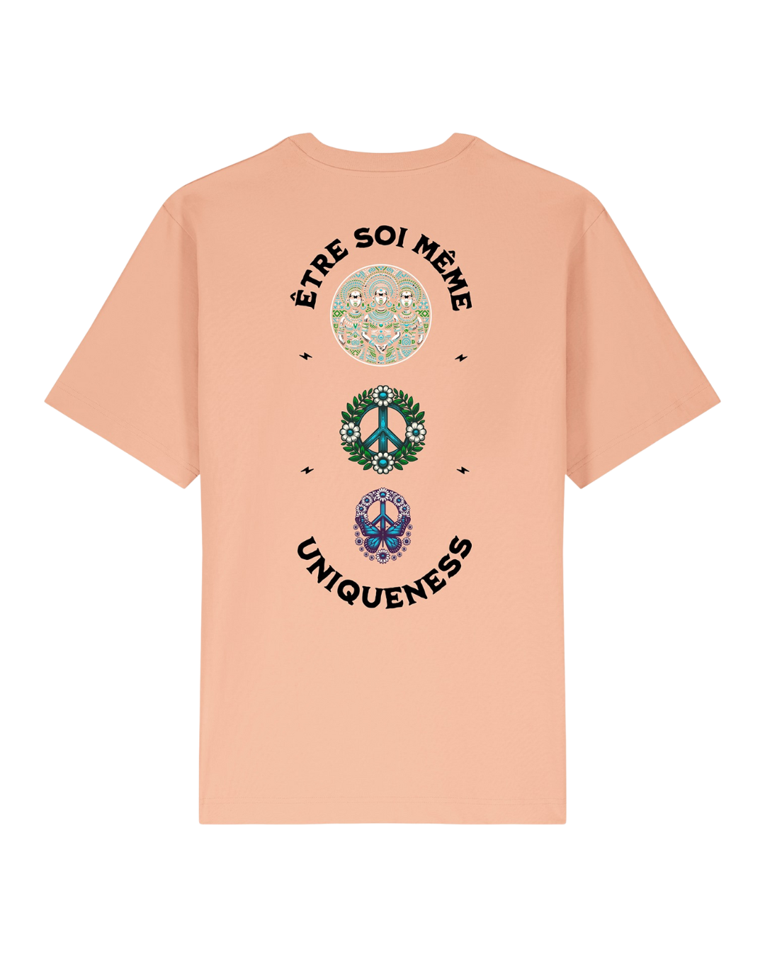 Iconic ESM Tee Light Pink oversized t-shirt