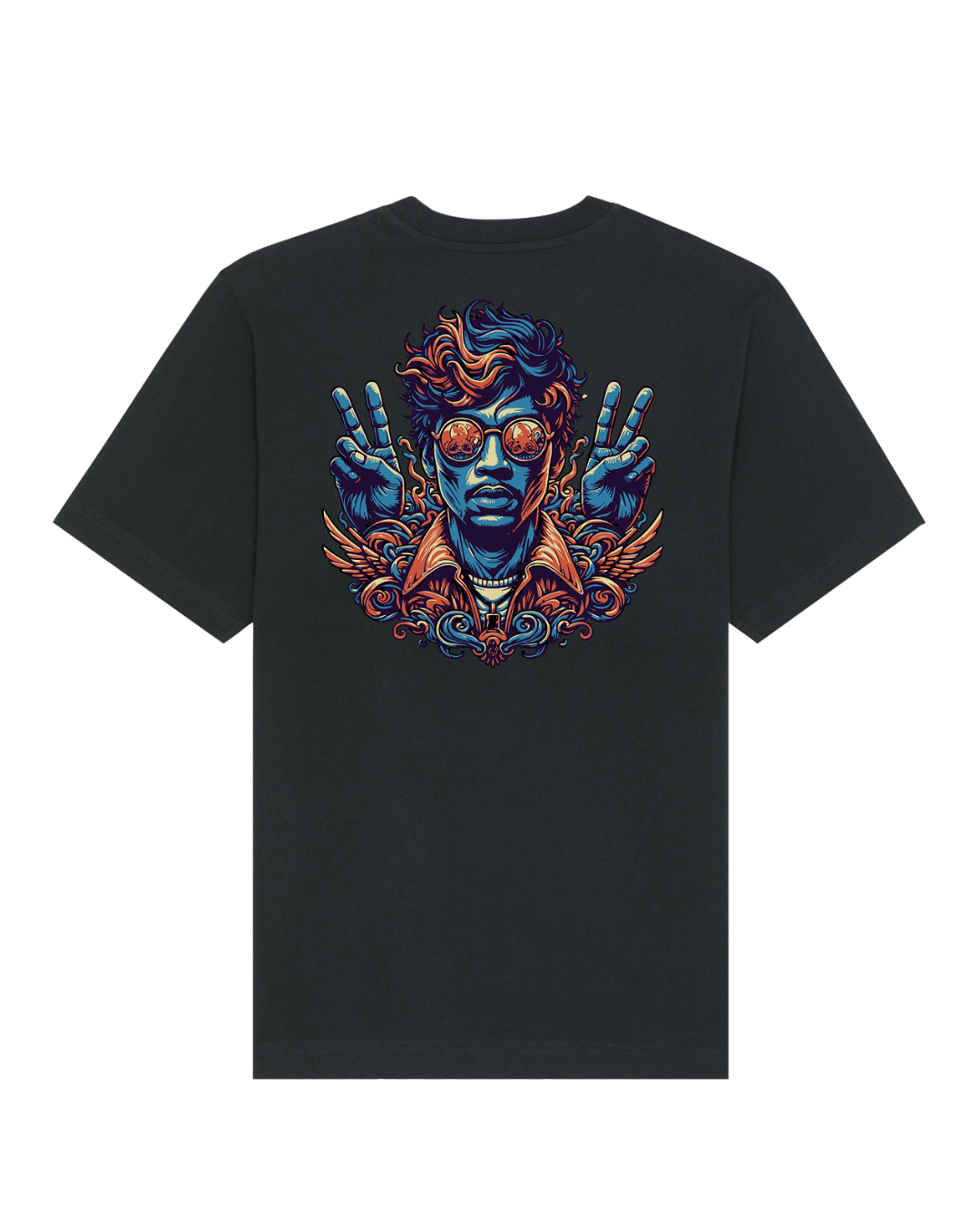 Soulful Style Tee Noir oversized t-shirt