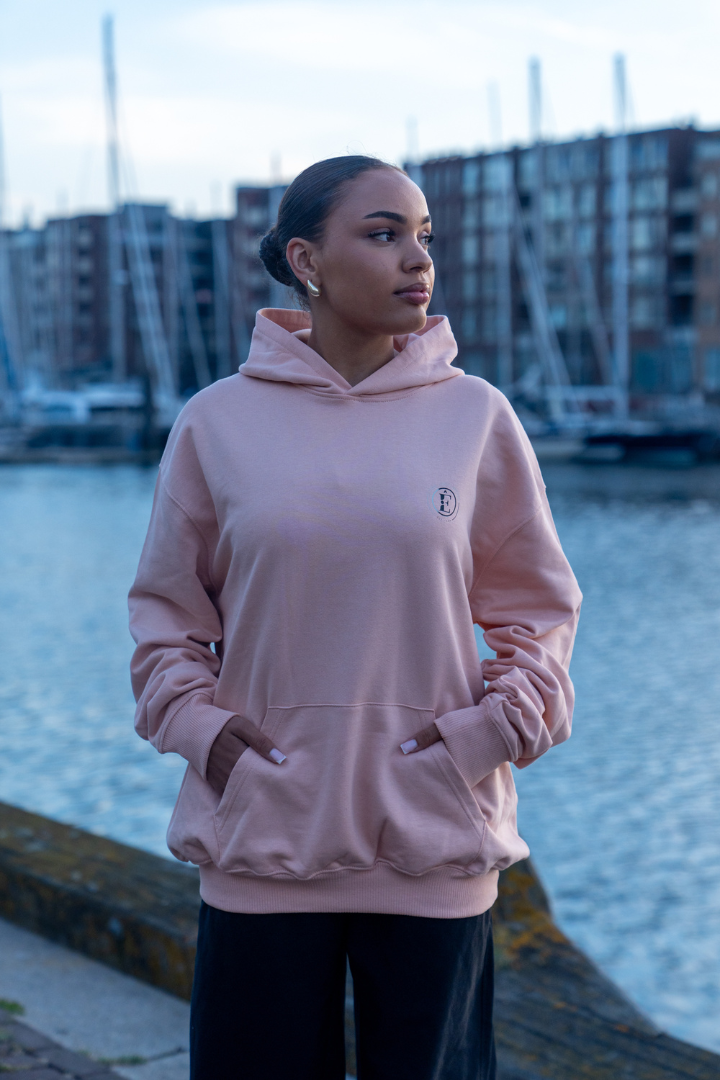 Statement Hoodie Salmon