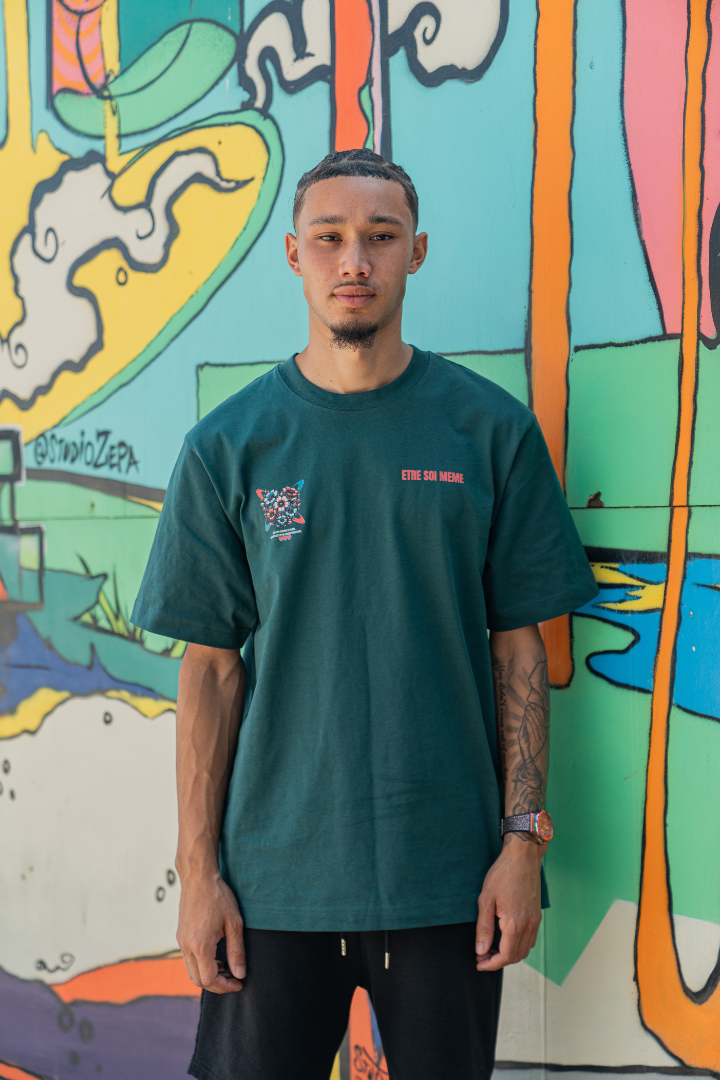 Classic and Comfortable Tee Sali Green oversized t-shirt