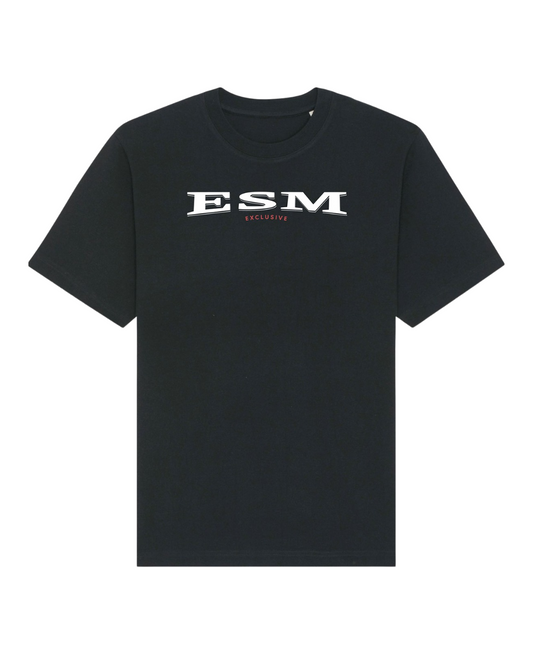 Iconic ESM Tee Noir oversized t-shirt